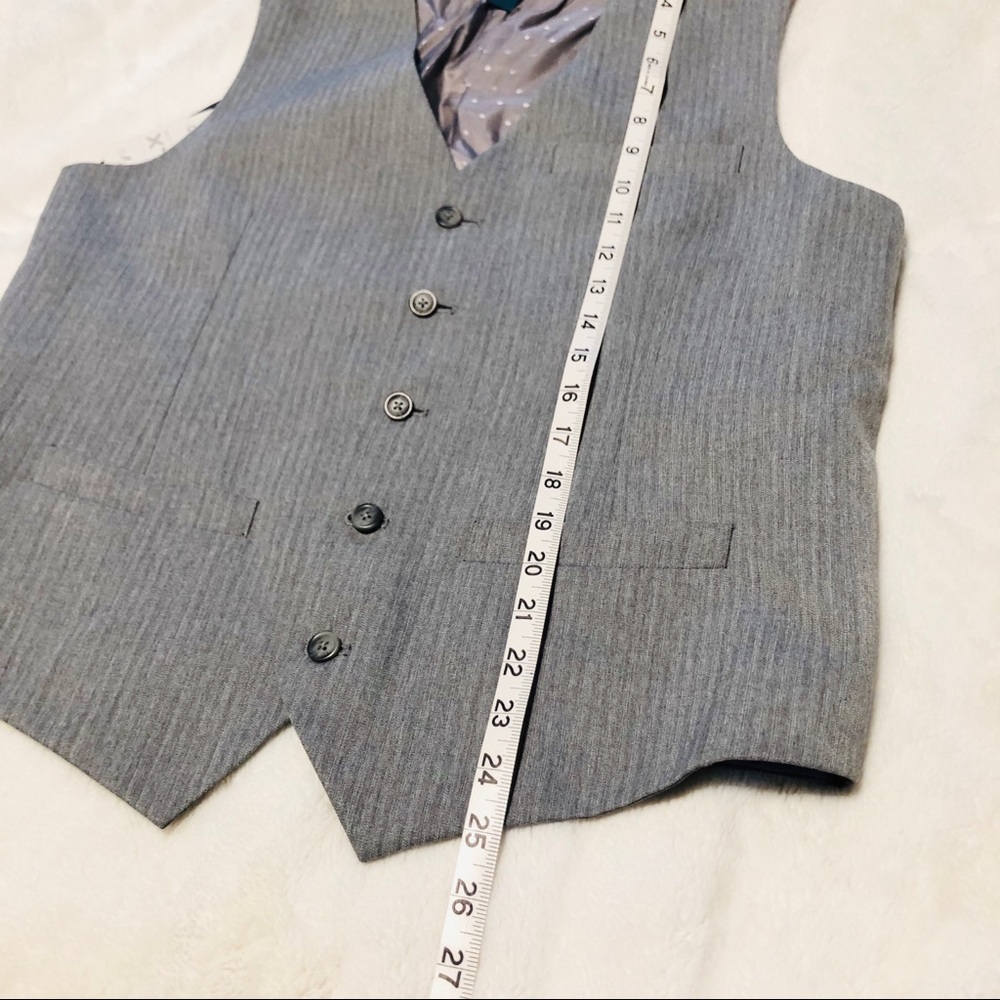 New Perry Ellis Pinstriped Suit Vest Size M - Picture 8 of 8
